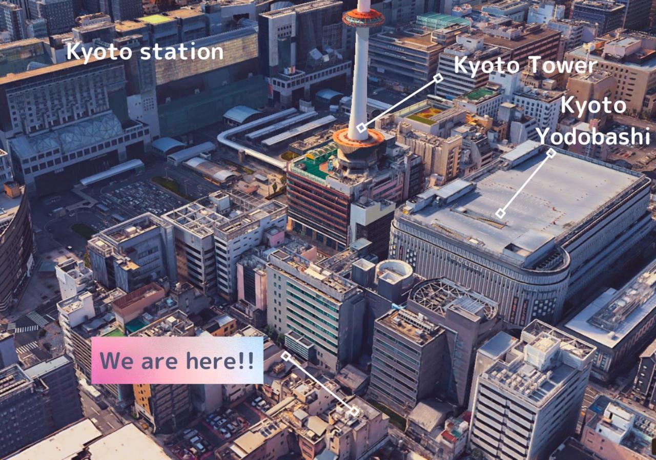 京都駅前ひふみ旅館（Hifumiryokan Kyoto Station) Exteriér fotografie